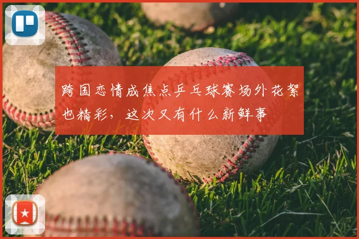 跨国恋情成焦点乒乓球赛场外花絮也精彩,这次又有什么新鲜事